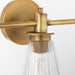 Quorum - 5803-3-47 - Three Light Vanity - Lawton - Brushed Brass