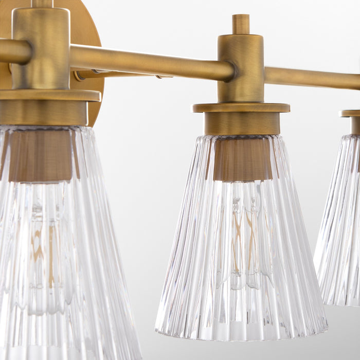 Quorum - 5803-4-47 - Four Light Vanity - Lawton - Brushed Brass