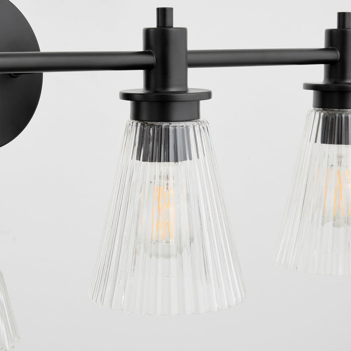 Quorum - 5803-4-59 - Four Light Vanity - Lawton - Matte Black