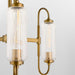 Quorum - 6015-3-47 - Three Light Chandelier - Whitmire - Brushed Brass