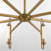 Quorum - 6015-8-47 - Eight Light Chandelier - Whitmire - Brushed Brass