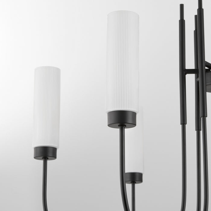 Quorum - 6024-6-59 - Six Light Chandelier - Jerome - Matte Black