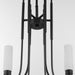 Quorum - 6024-6-59 - Six Light Chandelier - Jerome - Matte Black