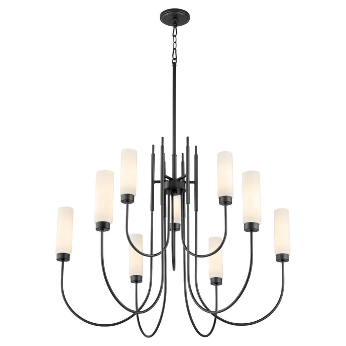 Quorum - 6024-9-59 - Nine Light Chandelier - Jerome - Matte Black