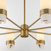 Quorum - 6169-8-47 - Eight Light Chandelier - Sojourn - Brushed Brass