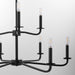 Quorum - 6307-9-59 - Nine Light Chandelier - Rutherford - Matte Black