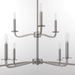 Quorum - 6307-9-65 - Nine Light Chandelier - Rutherford - Satin Nickel