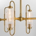 Quorum - 6615-6-47 - Six Light Pendant - Whitmire - Brushed Brass