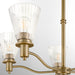 Quorum - 6803-5-47 - Five Light Chandelier - Lawton - Brushed Brass