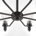 Quorum - 6803-8-59 - Eight Light Chandelier - Lawton - Matte Black