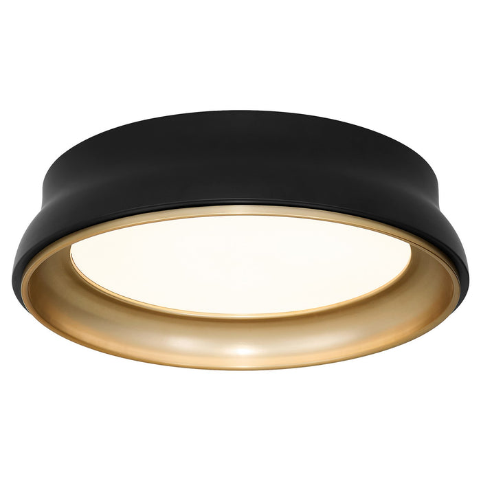 Quorum - 8-2018-5947 - Ceiling Mount - Legend - Matte Black / Brushed Brass