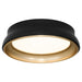 Quorum - 8-2018-5947 - Ceiling Mount - Legend - Matte Black / Brushed Brass
