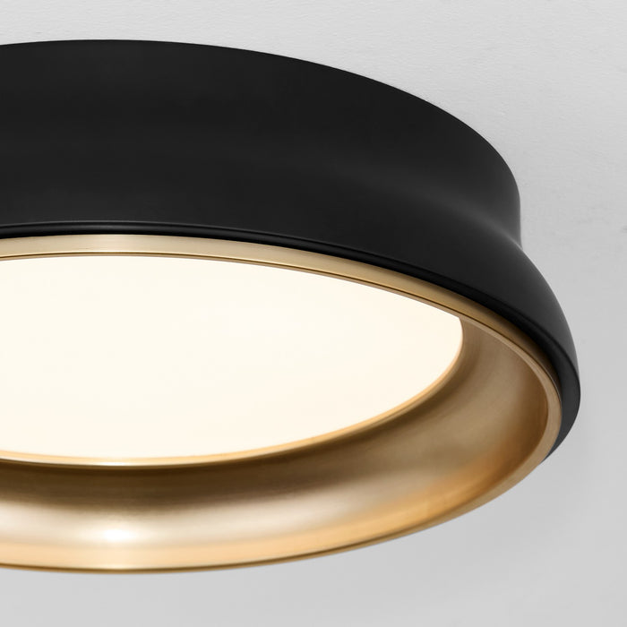 Quorum - 8-2018-5947 - Ceiling Mount - Legend - Matte Black / Brushed Brass