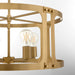 Quorum - 8231-4-47 - Four Light Pendant - Colburn - Brushed Brass