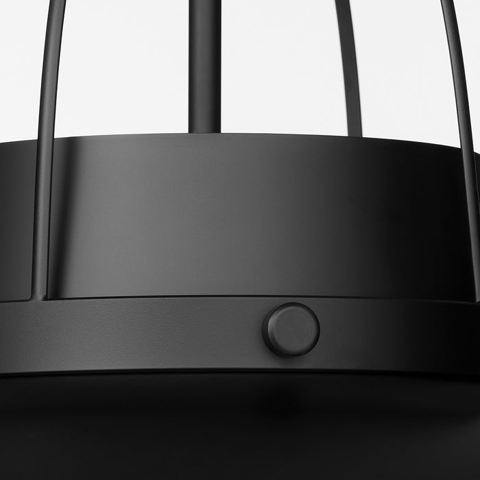 Quorum - 823-3-59 - Three Light Pendant - Pruitt - Matte Black