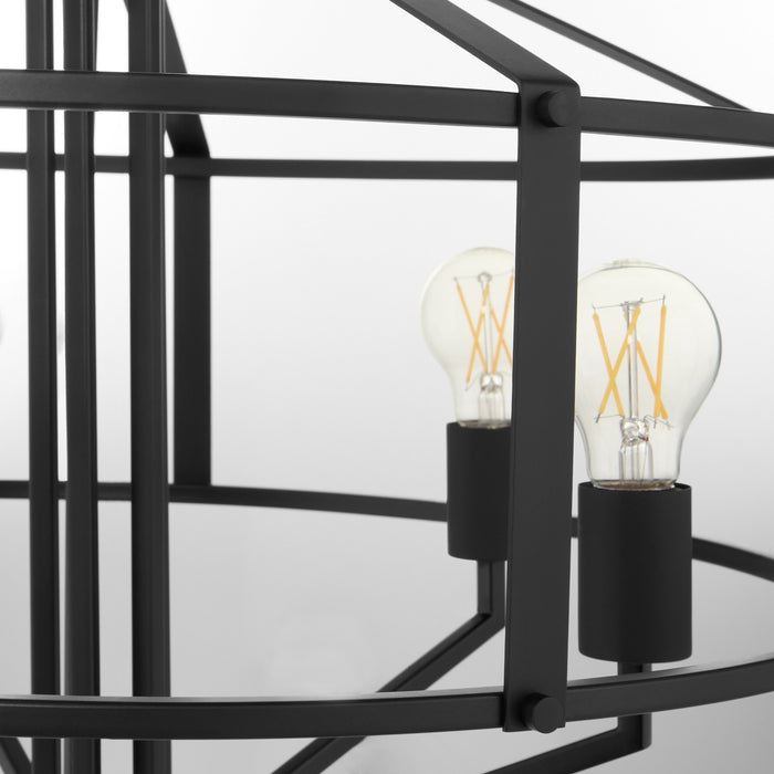 Quorum - 8373-5-59 - Five Light Pendant - Tobin - Matte Black