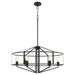 Quorum - 8373-6-59 - Six Light Pendant - Tobin - Matte Black