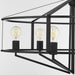 Quorum - 8373-6-59 - Six Light Pendant - Tobin - Matte Black