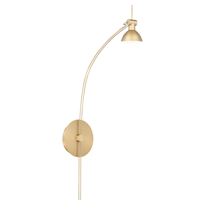 Quorum - 943-80 - LED Wall Mount - Ricardo - Aged Brass