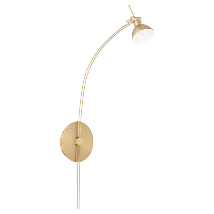 Quorum - 943-80 - LED Wall Mount - Ricardo - Aged Brass