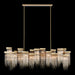 Zeev Lighting - CD10425-24-AGB - 24 Light Chandelier - Waterfall - Aged Brass