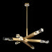 Zeev Lighting - CD11349-LED-6-3x3-AGB - LED Chandelier - Mamadim - Aged Brass