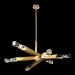 Zeev Lighting - CD11349-LED-6-3x3-AGB - LED Chandelier - Mamadim - Aged Brass