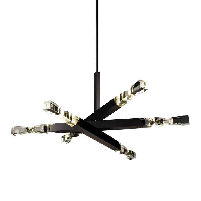 Zeev Lighting - CD11352-LED-6-3x3-SBB - LED Chandelier - Mamadim - Satin Brushed Black
