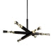 Zeev Lighting - CD11352-LED-6-3x3-SBB - LED Chandelier - Mamadim - Satin Brushed Black