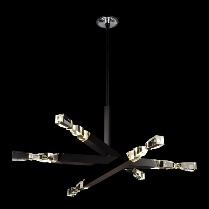 Zeev Lighting - CD11352-LED-6-3x3-SBB - LED Chandelier - Mamadim - Satin Brushed Black