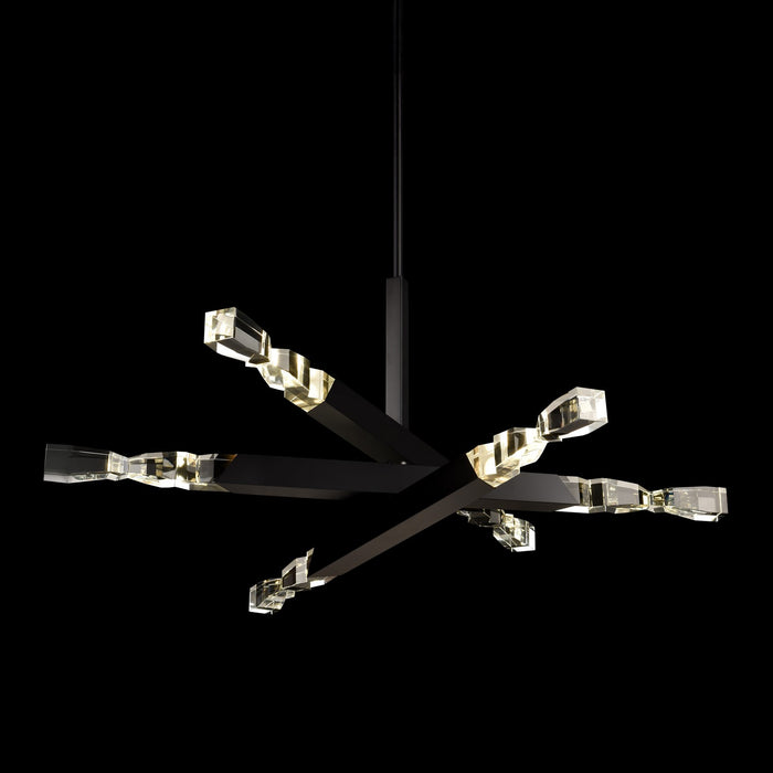 Zeev Lighting - CD11352-LED-6-3x3-SBB - LED Chandelier - Mamadim - Satin Brushed Black