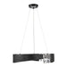 Zeev Lighting - CD11608-LED-3-25-TMBK - LED Chandelier - Arcus - Textured Matte Black