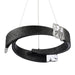 Zeev Lighting - CD11608-LED-3-25-TMBK - LED Chandelier - Arcus - Textured Matte Black