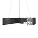 Zeev Lighting - CD11608-LED-3-25-TMBK - LED Chandelier - Arcus - Textured Matte Black