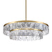 Zeev Lighting - CD11810-LED-T2-44-AGB - LED Chandelier - Odraz - Aged Brass