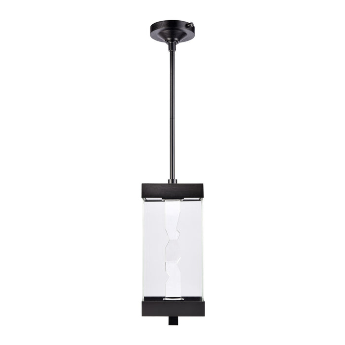 Zeev Lighting - EP11362-LED-2-2x2-MBK - LED Outdoor Pendant - Mamadim - Matte Black