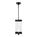 Zeev Lighting - EP11362-LED-2-2x2-MBK - LED Outdoor Pendant - Mamadim - Matte Black