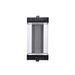 Zeev Lighting - EW11101-LED-12S-MBK - LED Outdoor Wall Sconce - Claro - Matte Black