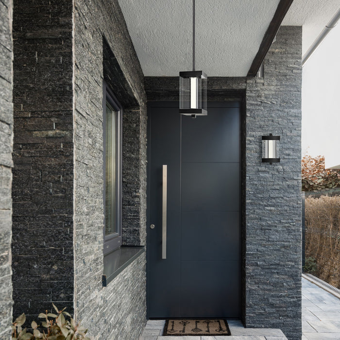 Zeev Lighting - EW11101-LED-12S-MBK - LED Outdoor Wall Sconce - Claro - Matte Black