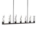Zeev Lighting - PL11355-LED-7-2x2-SBB - LED Linear Pendant - Mamadim - Satin Brushed Black