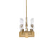 Zeev Lighting - PL11356-LED-12-2x2-AGB - LED Linear Pendant - Mamadim - Aged Brass