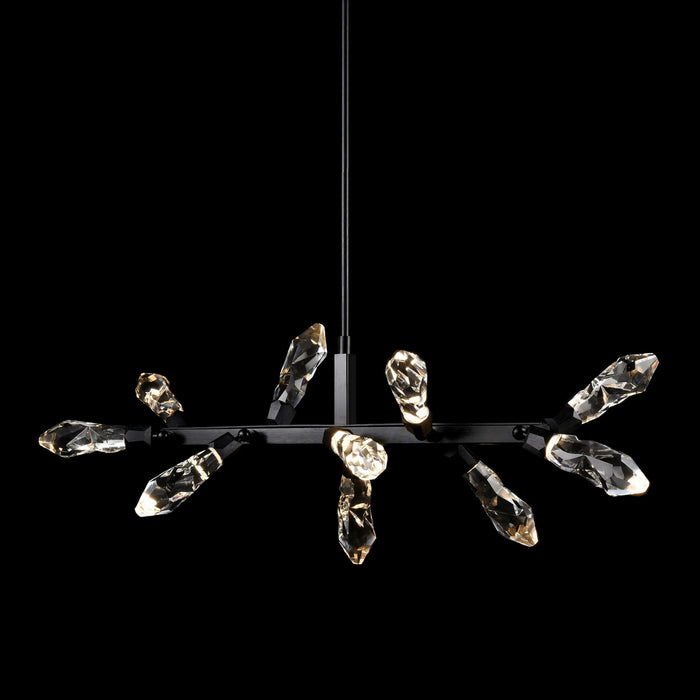 Zeev Lighting - PL11415-LED-10-SBB - LED Linear Pendant - Angelus - Satin Brushed Black