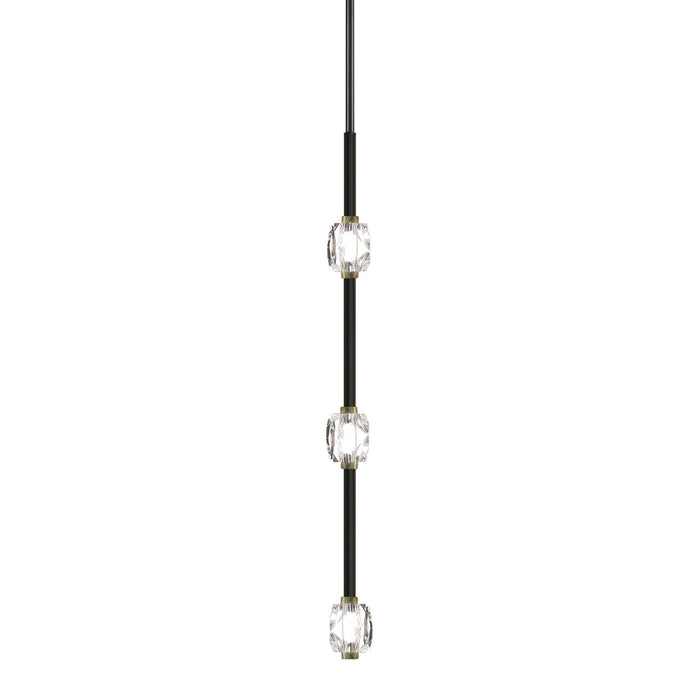 Zeev Lighting - PV10809-LED-3-BX-LB - LED Pendant - Diamante - Oxide Black