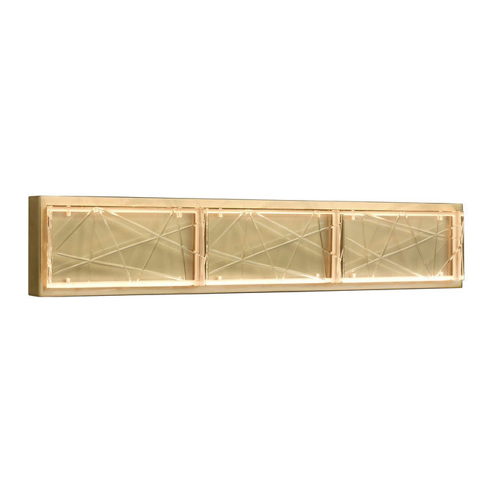 Zeev Lighting - VL11510-LED-24B-AGB - LED Wall Sconce - Lucus - Aged Brass