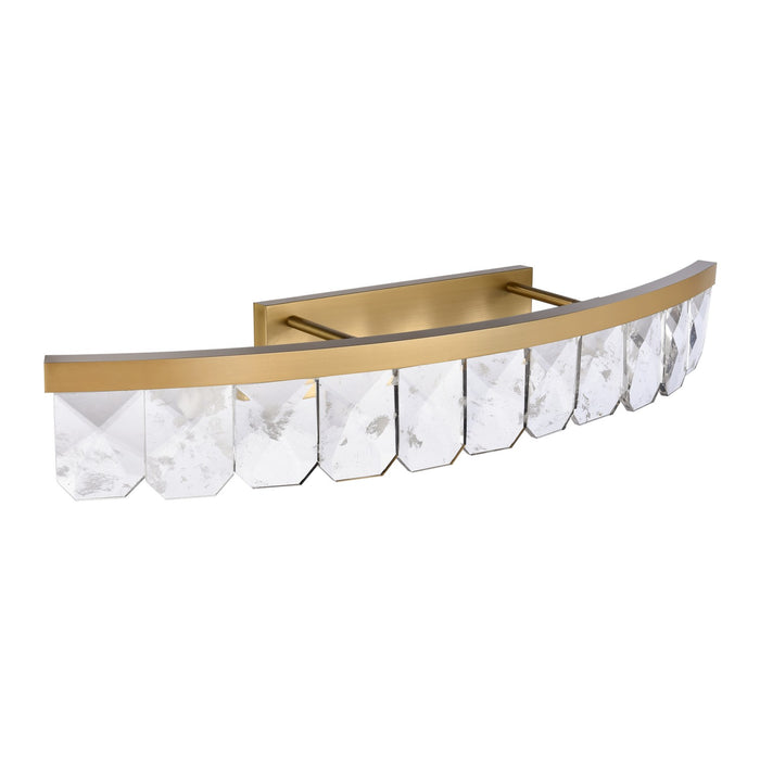 Zeev Lighting - VL11819-LED-45-AGB - LED Vanity - Odraz - Aged Brass