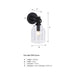 Designers Fountain - D343C-WS-MB - One Light Wall Sconce - Astra - Matte Black