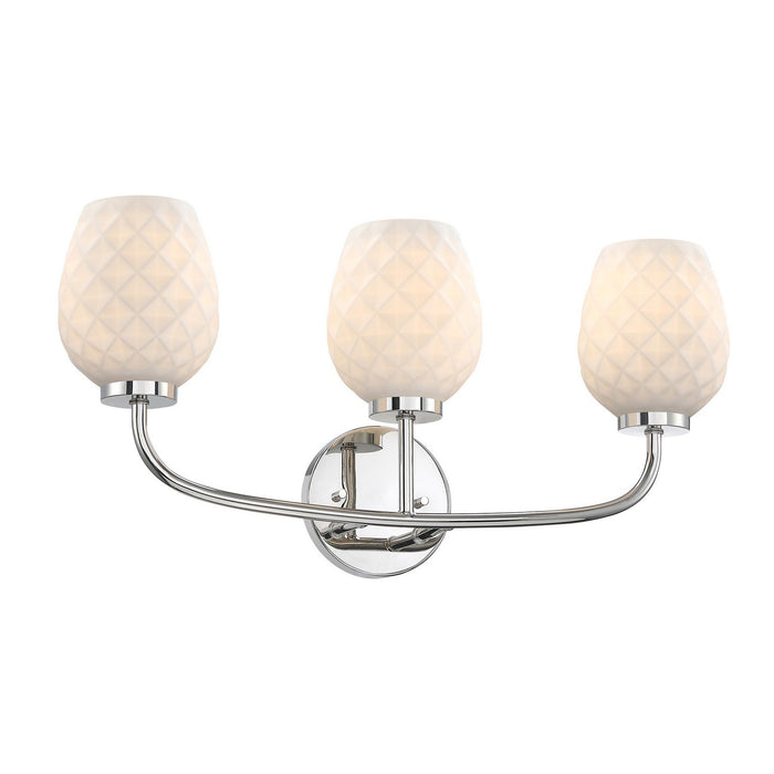 Designers Fountain - D289M-3B-PN - Three Light Vanity - Dita - Polished Nickel