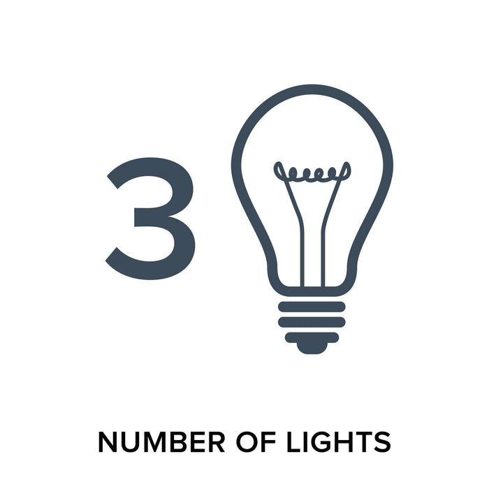 Designers Fountain - D289M-3B-PN - Three Light Vanity - Dita - Polished Nickel