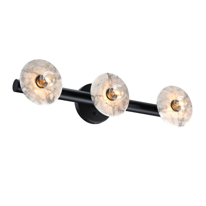 Designers Fountain - D325C-3B-MB - Three Light Vanity - Fina - Matte Black