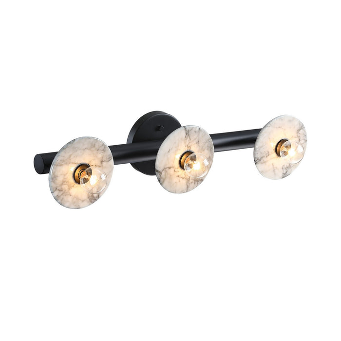 Designers Fountain - D325C-3B-MB - Three Light Vanity - Fina - Matte Black